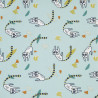 Printed Cotton SRUMI Mint / Forest Multicolored